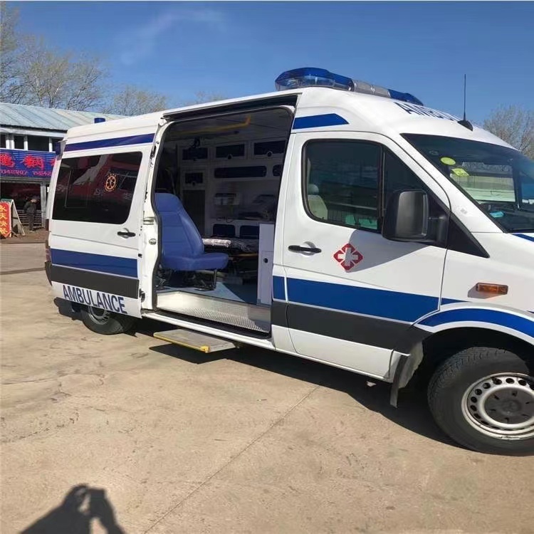 黑水私人长途救护车出租转院回家