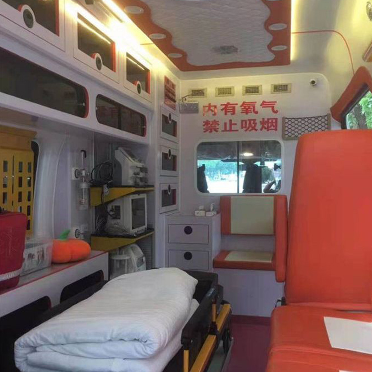 黑水癌症租赁救护车转运:为生命护航的科技与人文关怀